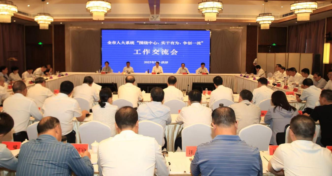 “善作善成”求突破丨全市人大系统“围绕中心、实干...