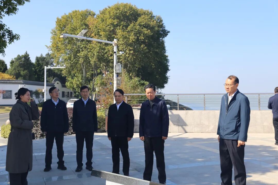 省人大农业农村委调研组来淮专题调研洪泽湖生态环境...