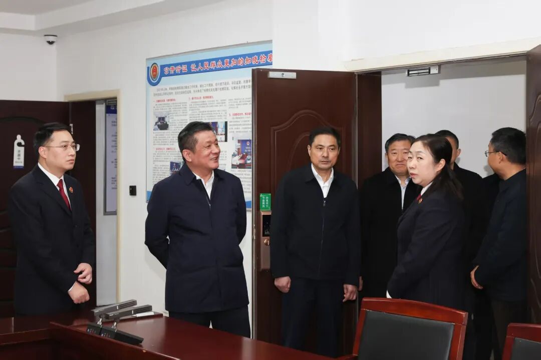 朱海波调研“人大+检察”听证工作开展情况