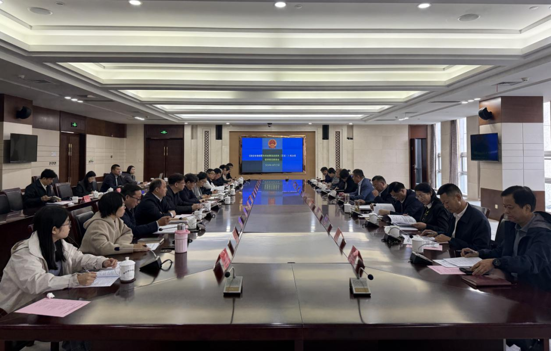 市人大常委会召开淮扬菜传承发展促进立法征求意见座...
